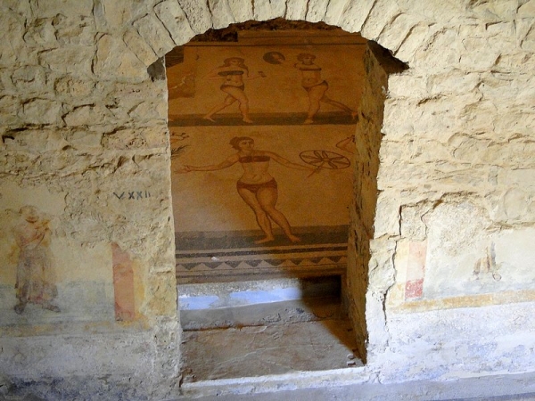 Zdjęcie z Włoch - Villa Romana del Casale.