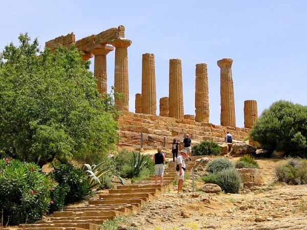 Zdjęcie z Włoch - Agrigento. Dolina Świątyń.