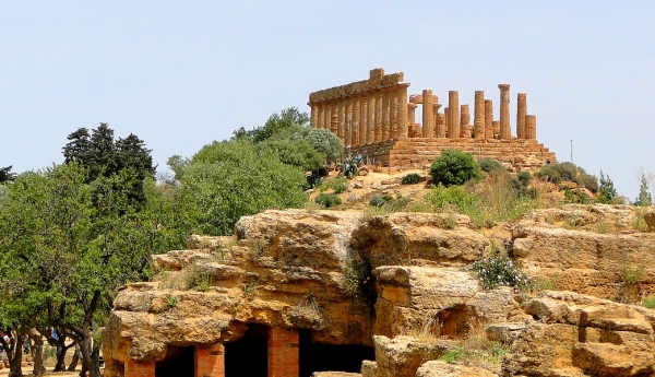 Zdjęcie z Włoch - Agrigento. Dolina Świątyń.