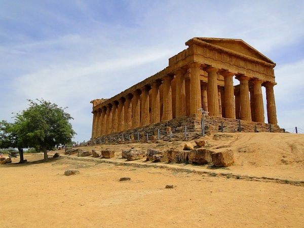 Zdjęcie z Włoch - Agrigento. Dolina Świątyń.