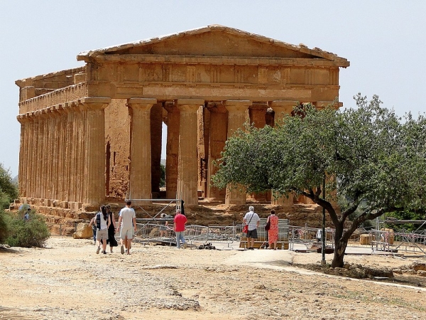Zdjęcie z Włoch - Agrigento. Dolina Świątyń.