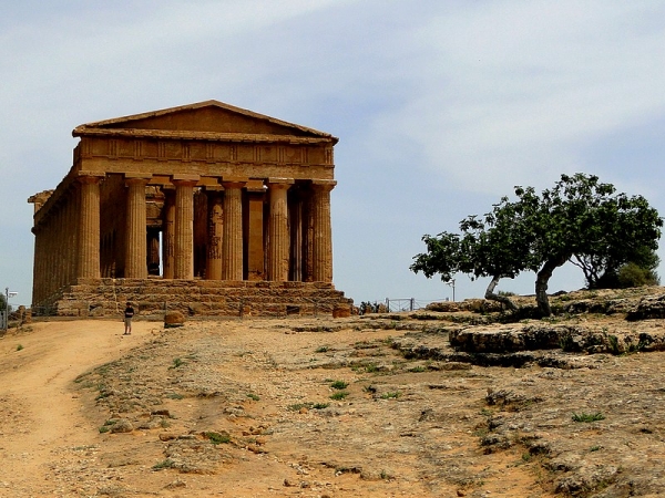 Zdjęcie z Włoch - Agrigento. Dolina Świątyń.