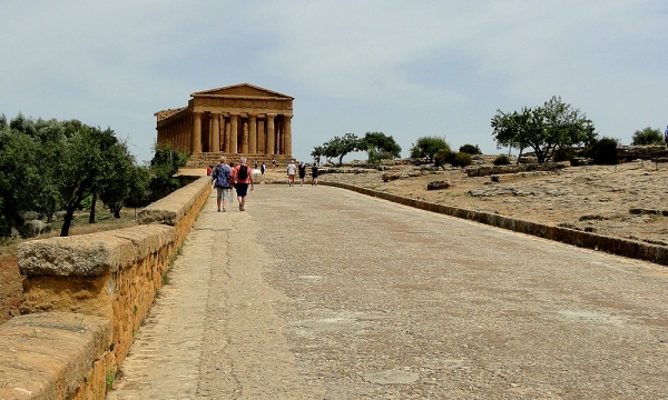 Zdjęcie z Włoch - Agrigento. Dolina Świątyń.