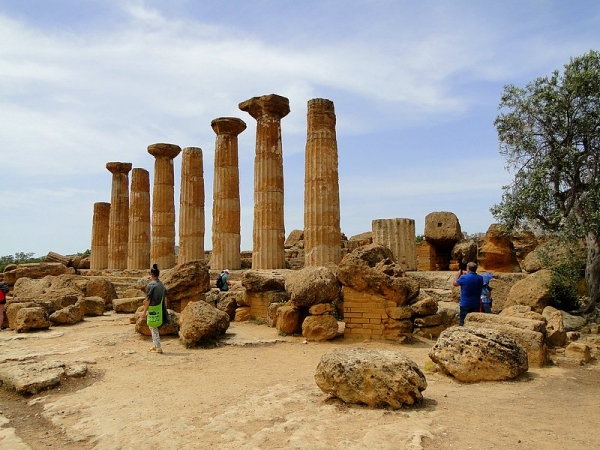 Zdjęcie z Włoch - Agrigento. Dolina Świątyń.