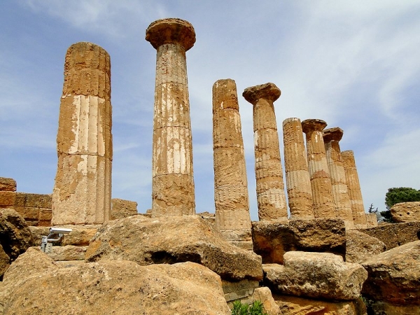 Zdjęcie z Włoch - Agrigento. Dolina Świątyń.