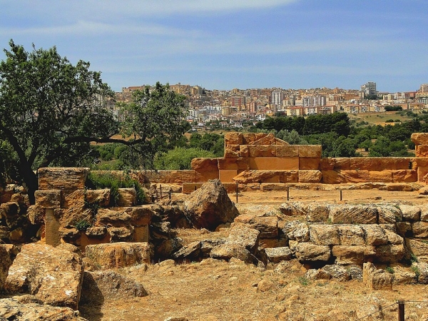 Zdjęcie z Włoch - Agrigento. Dolina Świątyń.
