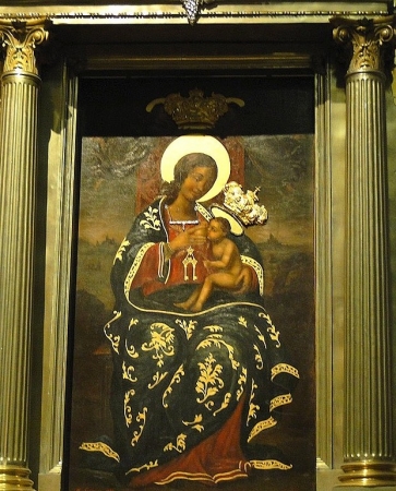 Zdjęcie z Włoch - Obraz Madonny z Erice.