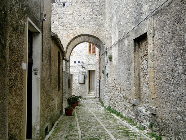 Zdjęcie z Włoch - Erice.