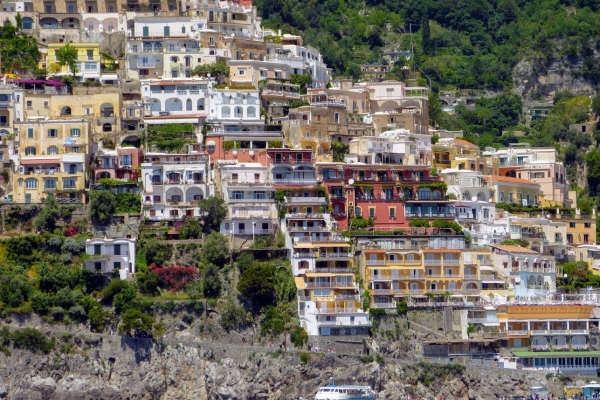 Zdjęcie z Włoch - kolorowe jak klocki - Positano