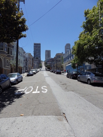 Zdjęcie ze Stanów Zjednoczonych - W San Francisco ciągle pod górkę :)