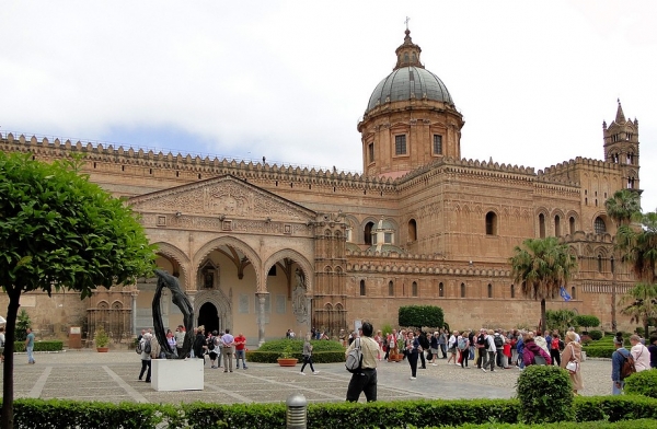 Zdjęcie z Włoch - Palermo - katedra.
