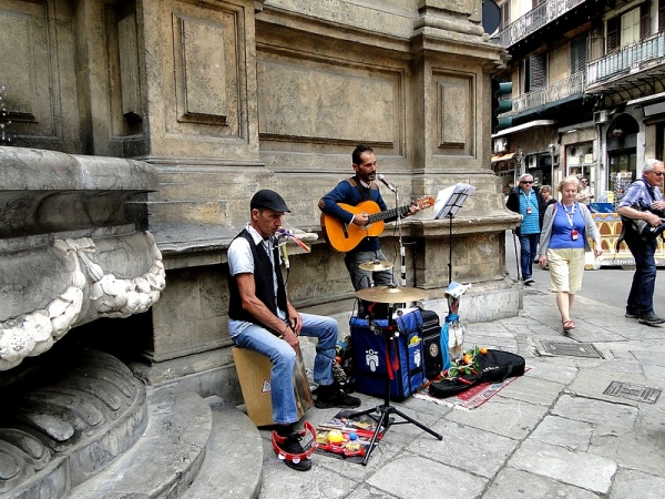 Zdjęcie z Włoch - Palermo - Quattro Canti.