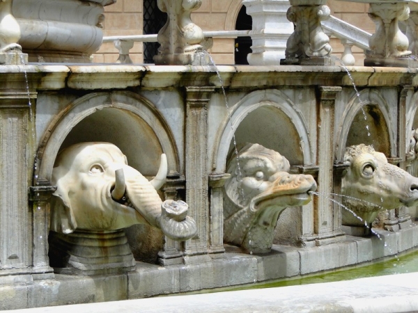 Zdjęcie z Włoch - Palermo - fragment Fontanny Wstydu.