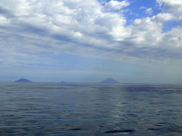 Zdjęcie z Włoch - Płyniemy na Lipari.