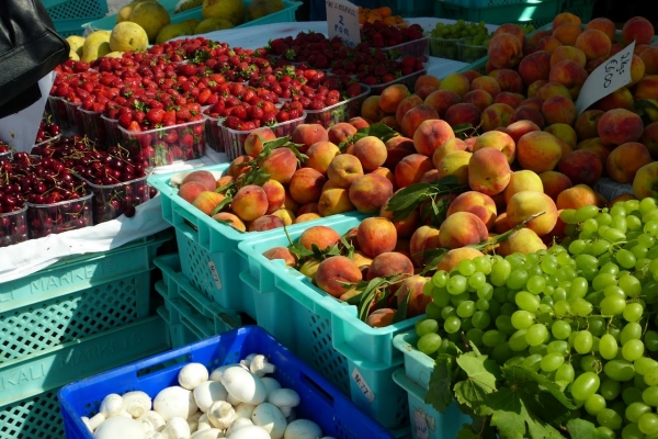 Zdjęcie z Malty - niedzielny targ w Marsaxlokk