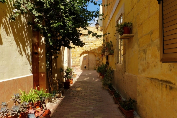 Zdjęcie z Malty - uliczki Marsaxlokk