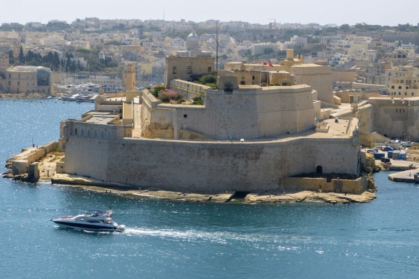 Zdjęcie z Malty - Malta to Wyspa twierdz- w samej la Valettcie jest tych Fortów kilka