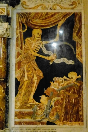 Zdjęcie z Malty - śmierć - i memento mori - dwa główne przesłania