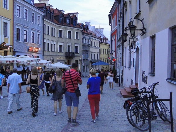Zdjęcie z Polski - Piątkowy wieczór na Grodzkiej.