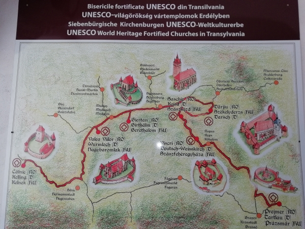 Zdjęcie z Rumunii - kościoły warowne Transylwanii