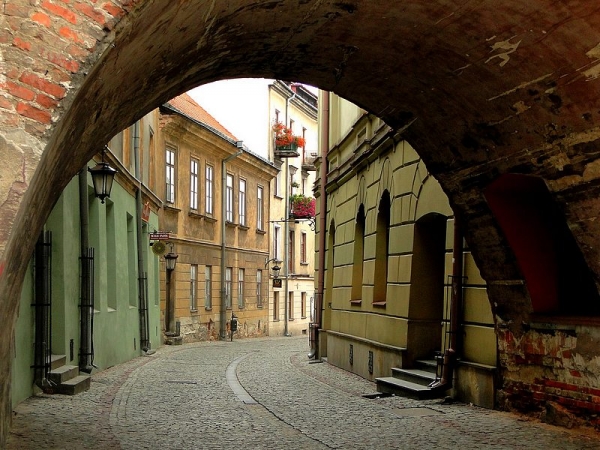 Zdjęcie z Polski - Lublin. Widok na Rybną.