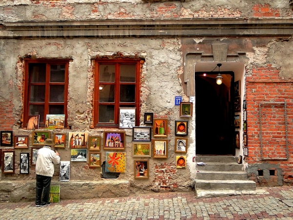 Zdjęcie z Polski - Lublin. Niedziela na Grodzkiej.