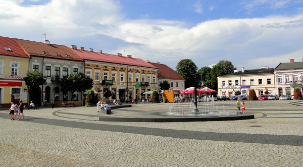 Zdjęcie z Polski - Rynek w Sieradzu.