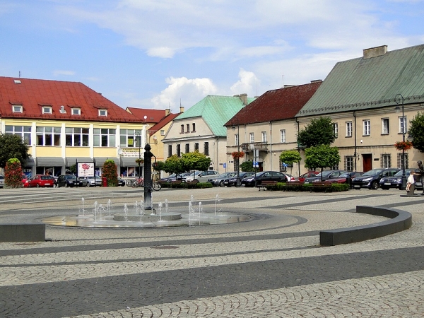 Zdjęcie z Polski - Rynek w Sieradzu.