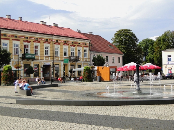 Zdjęcie z Polski - Rynek w Sieradzu.