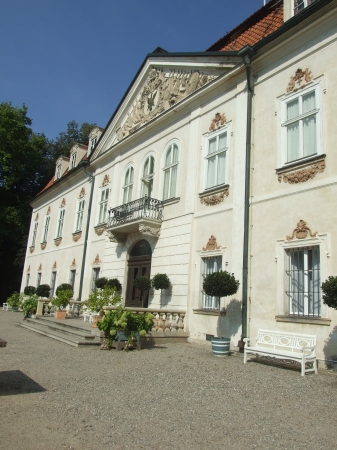 Zdjęcie z Polski - Nieborów fasada ogrodowa