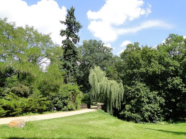 Zdjęcie z Polski - Park w Gołuchowie.
