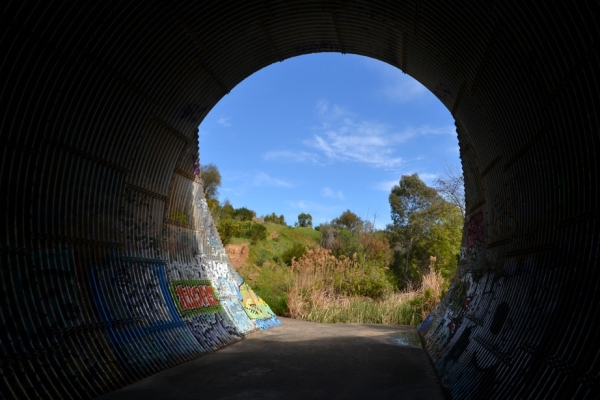 Zdjęcie z Australii - Tunel pod linia kolejowa