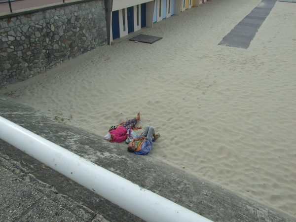 Zdjęcie z Francji - ostatni plażowicze