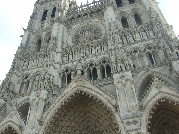 Zdjęcie z Francji - katedra w Amiens