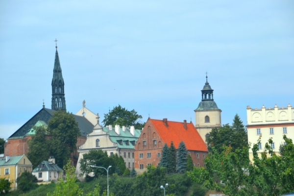 Zdjęcie z Polski - Sandomierz widziany zza Wisly