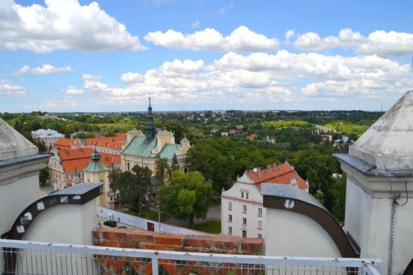 Zdjęcie z Polski - Widok na Sandomierz z wiezy opatowskiej