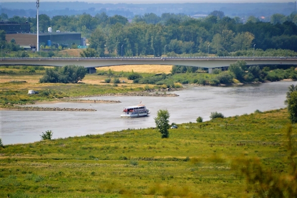 Zdjęcie z Polski - Wisla pod Sandomierzem