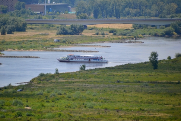 Zdjęcie z Polski - Wisla pod Sandomierzem