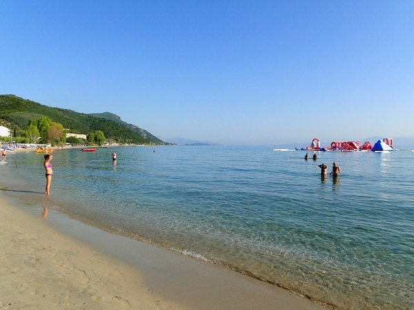 Zdjęcie z Grecji - Plaża w Moraitika.