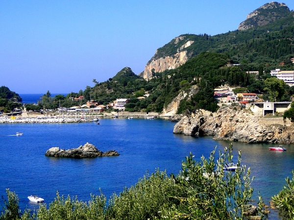 Zdjęcie z Grecji - Paleokastritsa.