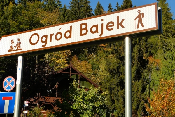 Zdjęcie z Polski - z pod Wilczki można skręcić na szlak do Ogrodu Bajek; byłam w nim kilkakrotnie; jeszcze wtedy bez 