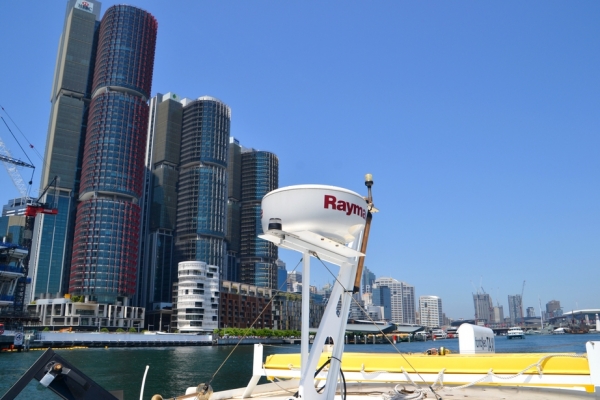 Zdjęcie z Australii - Darling Harbour widziane z pokladu taksowki wodnej