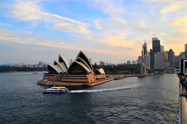 Zdjęcie z Australii - Wyplywamy!