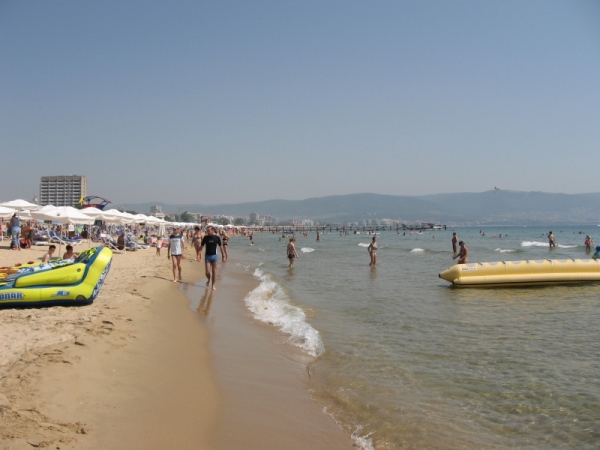 Zdjęcie z Bułgarii - Słoneczny Brzeg - plaża