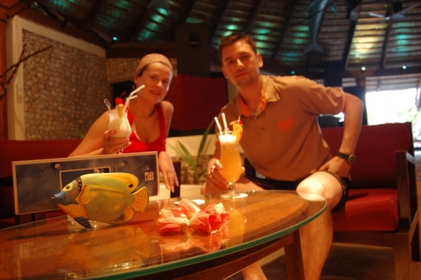 Zdjęcie z Malediw - happy hour :)