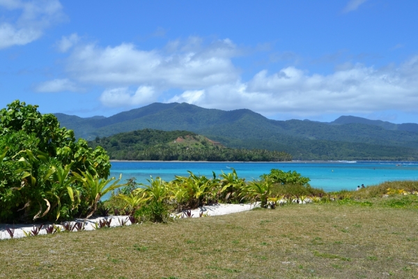 Zdjęcie z Vanuatu - Widok na wyspe Anatom (Aneityum)