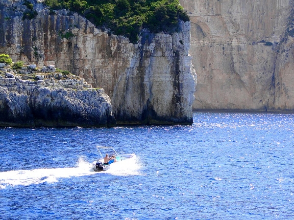 Zdjęcie z Grecji - U wybrzeży Paxos.