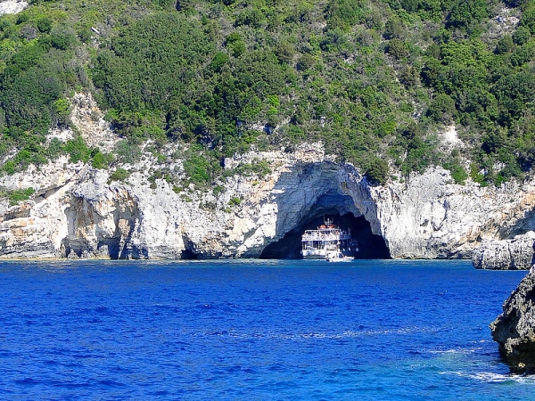 Zdjęcie z Grecji - U wybrzeży Paxos.