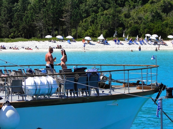 Zdjęcie z Grecji - Ostatnie chwile u wybrzeża Antipaxos.