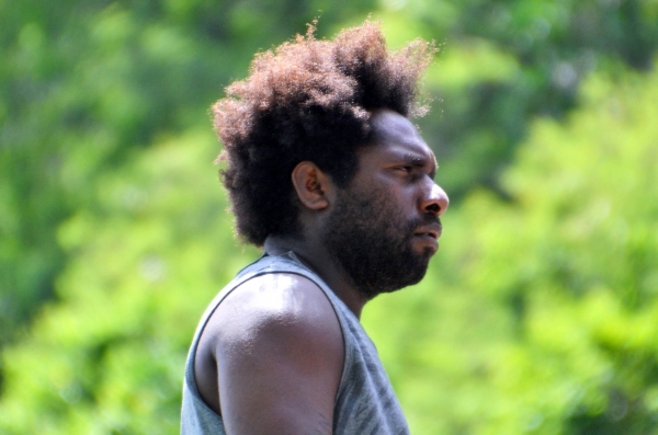 Zdjęcie z Vanuatu - Pan kierowca taksowki wodnej